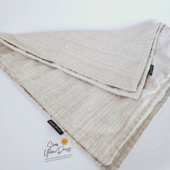 Two Dwell Studio‎ Decorative Throw Pillowcases 20x20 Beige 100% Cotton《841》M - Picture 1 of 6